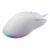 HATOR Pulsar 3 hiiri optinen keltainen 12000 DPI 6 painiketta valkoinen