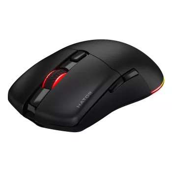 HATOR Pulsar 3 Wireless, musta - optinen keltainen 100M-kytkimet PixArt PMW 3311 (HTM630)
