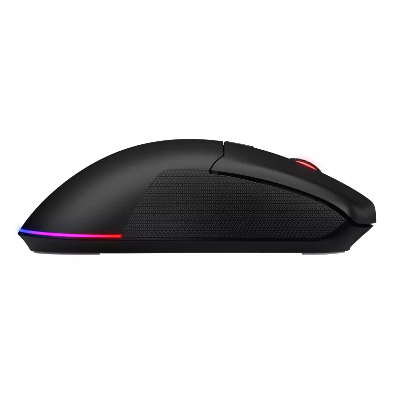 HATOR Pulsar 3 Wireless, musta - optinen keltainen 100M-kytkimet PixArt PMW 3311 (HTM630)