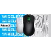 HATOR Pulsar 3 Wireless, musta - optinen keltainen 100M-kytkimet PixArt PMW 3311 (HTM630)
