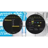 HATOR Pulsar 3 Wireless, musta - optinen keltainen 100M-kytkimet PixArt PMW 3311 (HTM630)
