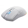 HATOR Pulsar 3 Wireless, valkoinen - optinen keltainen 100M-kytkimet PixArt PMW 3311 (HTM631)