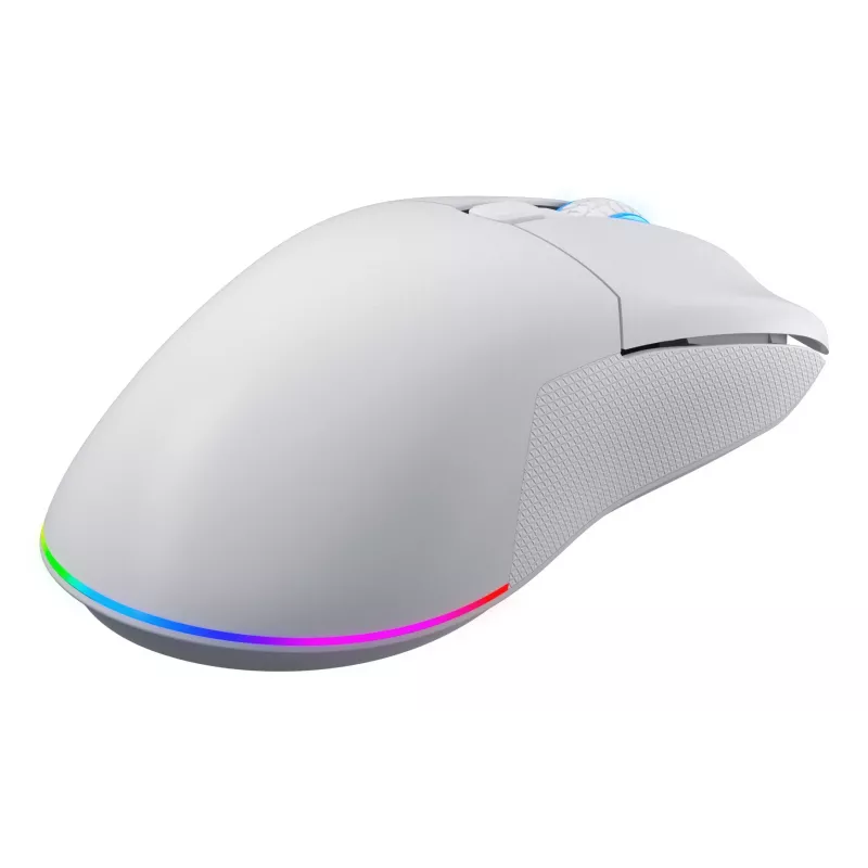 HATOR Pulsar 3 Wireless, valkoinen - optinen keltainen 100M-kytkimet PixArt PMW 3311 (HTM631)