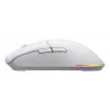 HATOR Pulsar 3 Wireless, valkoinen - optinen keltainen 100M-kytkimet PixArt PMW 3311 (HTM631)