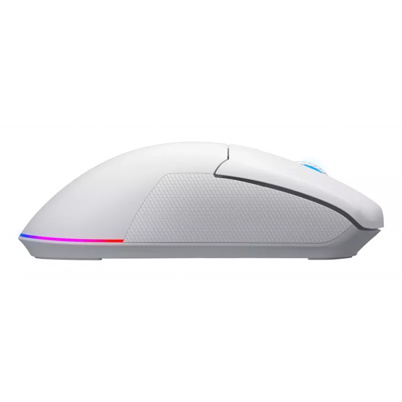 HATOR Pulsar 3 Wireless, valkoinen - optinen keltainen 100M-kytkimet PixArt PMW 3311 (HTM631)