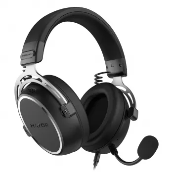 HATOR HYPERGANG 3 Hi-Res kuulokkeet johdolliset pääpanta pelikäyttöön USB Type-C / USB Type-A musta