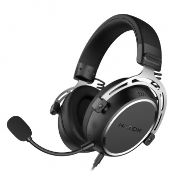 HATOR HYPERGANG 3 Hi-Res kuulokkeet johdolliset pääpanta pelikäyttöön USB Type-C / USB Type-A musta