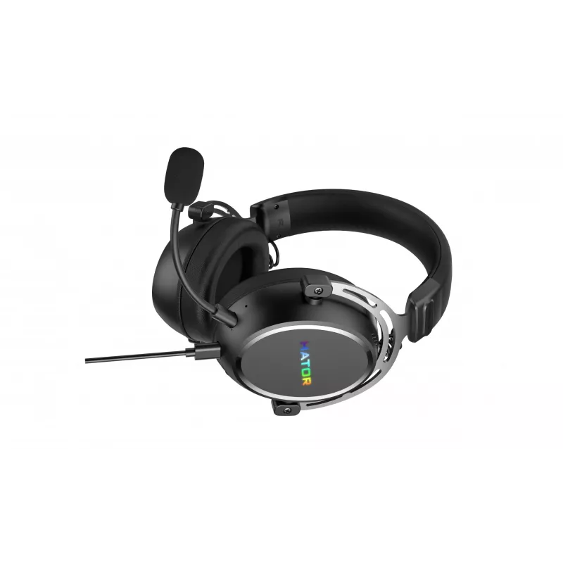 HATOR Hypergang 3 USB-kuulokkeet johdolliset & langattomat pääpanta pelikäyttöön USB Type-C / USB Type-A Bluetooth musta