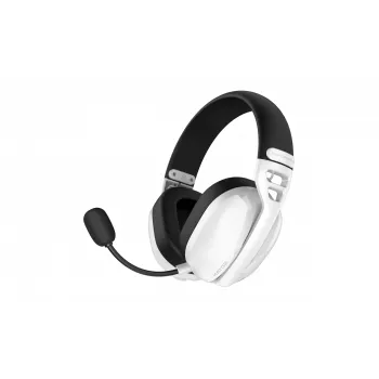 HATOR Hyperpunk 3 langattomat kuulokkeet johdolliset & langattomat pääpanta pelikäyttöön USB Type-C / USB Type-A Bluetooth valkoinen