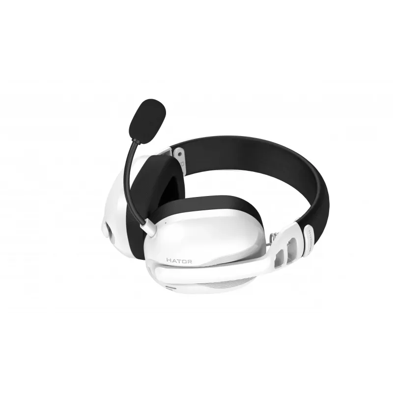 HATOR Hyperpunk 3 langattomat kuulokkeet johdolliset & langattomat pääpanta pelikäyttöön USB Type-C / USB Type-A Bluetooth valkoinen