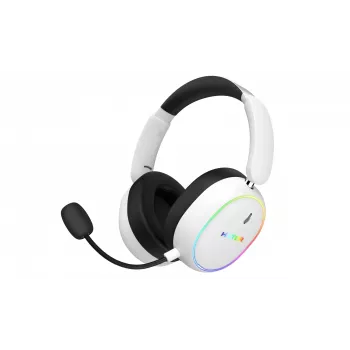 HATOR Phoenix 2 langattomat kuulokkeet johdolliset & langattomat pääpanta pelikäyttöön USB Type-C / USB Type-A Bluetooth valkoinen