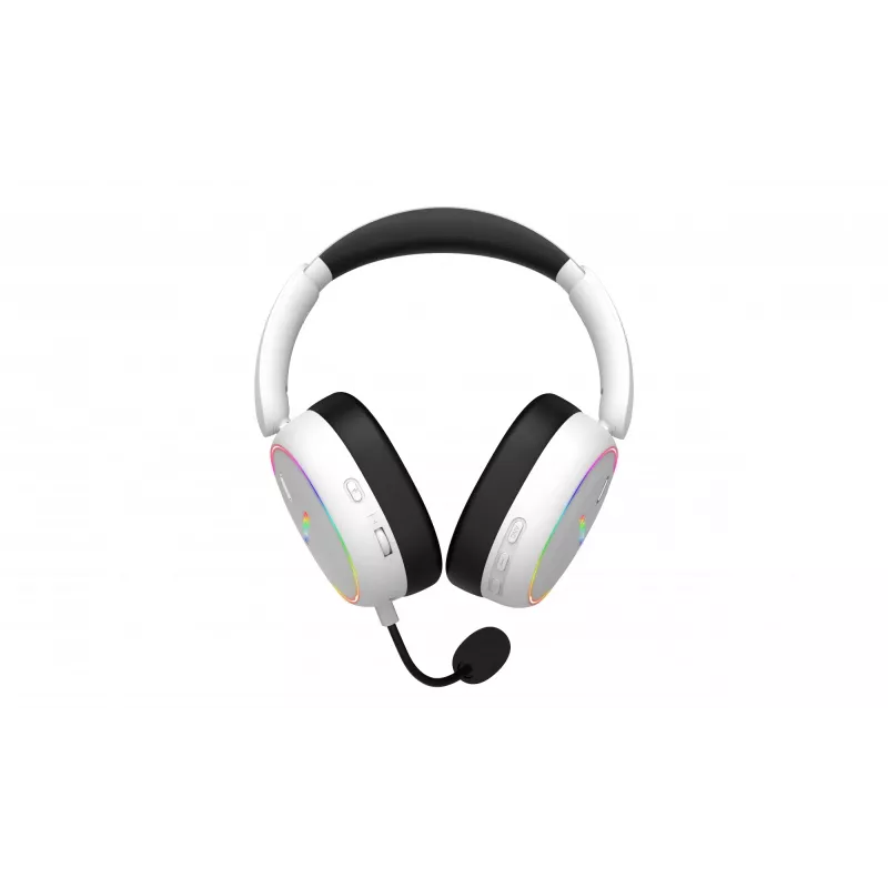 HATOR Phoenix 2 langattomat kuulokkeet johdolliset & langattomat pääpanta pelikäyttöön USB Type-C / USB Type-A Bluetooth valkoinen