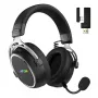 HATOR Hypergang 3 langattomat kuulokkeet pääpanta pelikäyttöön USB Type-C / USB Type-A Bluetooth musta