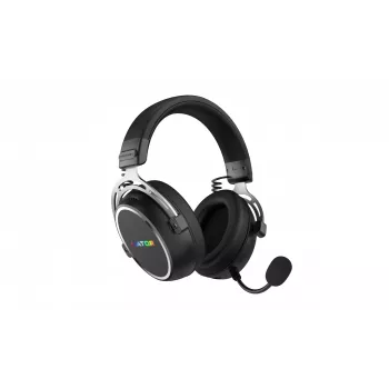 HATOR Hypergang 3 langattomat kuulokkeet pääpanta pelikäyttöön USB Type-C / USB Type-A Bluetooth musta