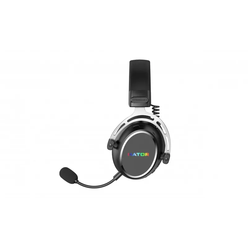 HATOR Hypergang 3 langattomat kuulokkeet pääpanta pelikäyttöön USB Type-C / USB Type-A Bluetooth musta