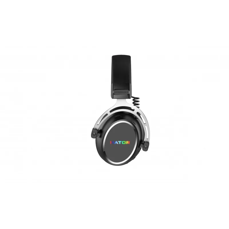 HATOR Hypergang 3 langattomat kuulokkeet pääpanta pelikäyttöön USB Type-C / USB Type-A Bluetooth musta