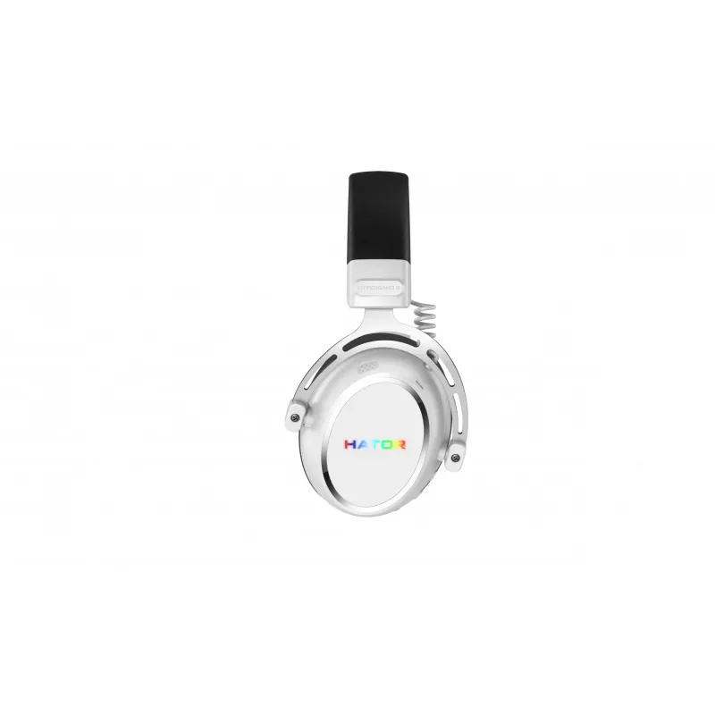 HATOR Hypergang 3 langattomat kuulokkeet pääpanta pelikäyttöön USB Type-C / USB Type-A Bluetooth valkoinen