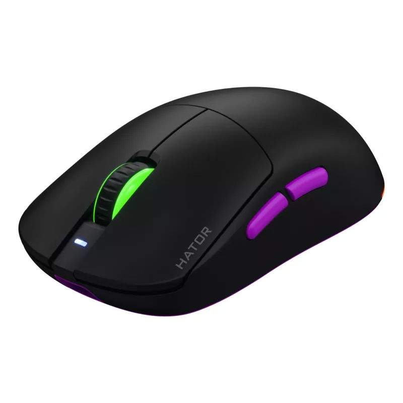 HATOR Quasar 3 Ultra 8K Wireless hiiri pelikäyttöön molempikätinen RF Wireless + Bluetooth + USB Type-A optinen 30000 DPI