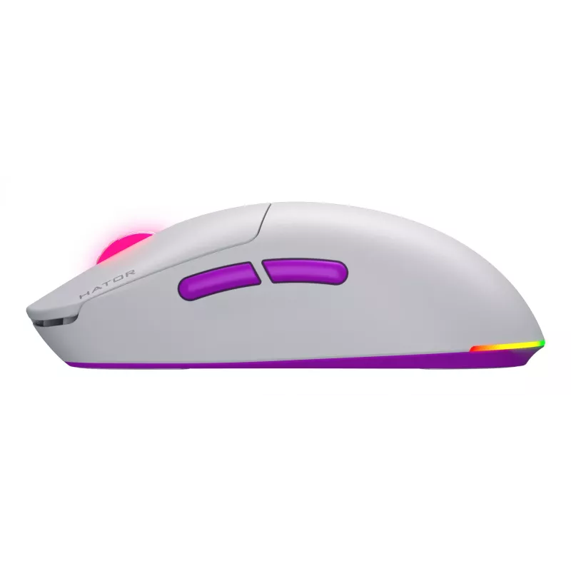 HATOR Quasar 3 Ultra 8K Wireless-hiiri pelikäyttöön molempikätinen RF Wireless + Bluetooth + USB Type-A optinen 30000 DPI