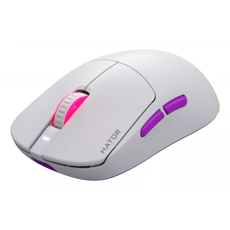 HATOR Quasar 3 Ultra 8K Wireless-hiiri pelikäyttöön molempikätinen RF Wireless + Bluetooth + USB Type-A optinen 30000 DPI