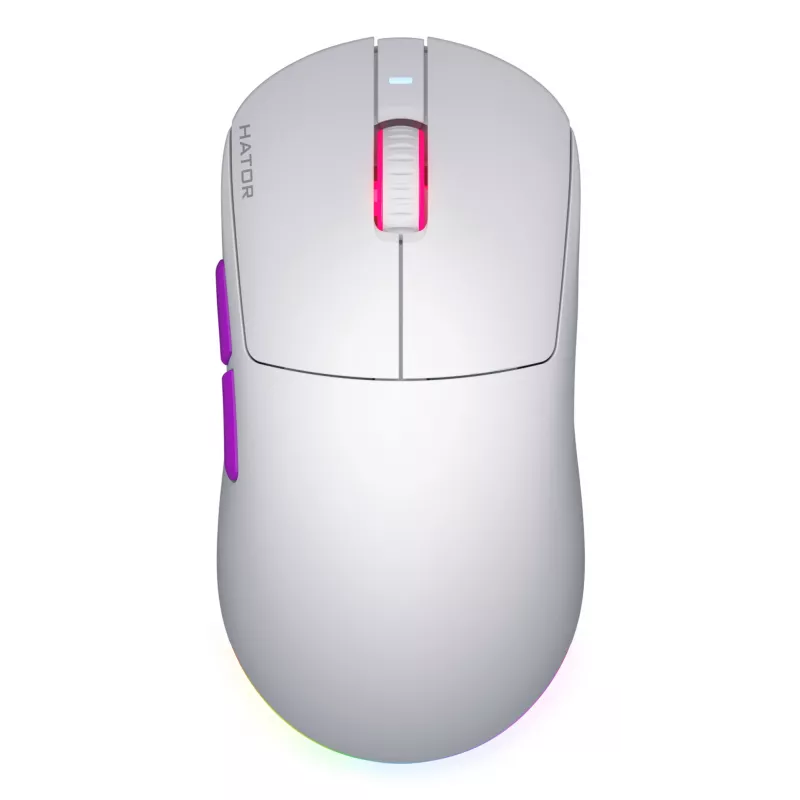 HATOR Quasar 3 Ultra 8K Wireless-hiiri pelikäyttöön molempikätinen RF Wireless + Bluetooth + USB Type-A optinen 30000 DPI