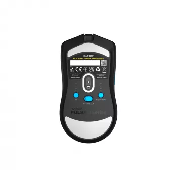 HATOR Pulsar 3 PRO Wireless hiiri pelikäyttöön oikeakätinen RF Wireless + Bluetooth + USB Type-A optinen 30000 DPI