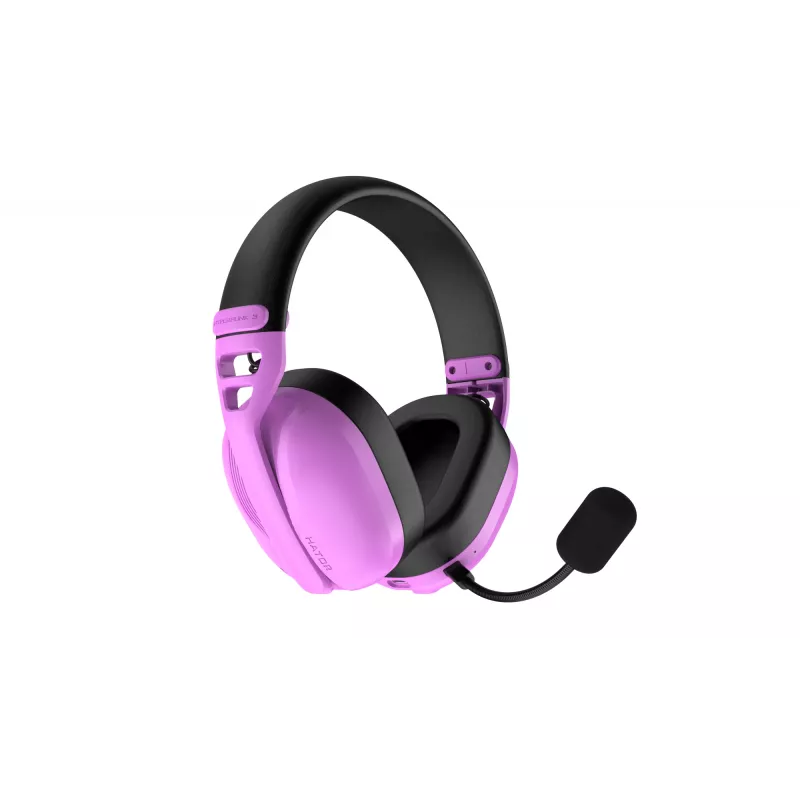 HATOR Hyperpunk 3 langattomat kuulokkeet johdolliset & langattomat pääpanta pelikäyttöön USB Type-C / USB Type-A Bluetooth violetti
