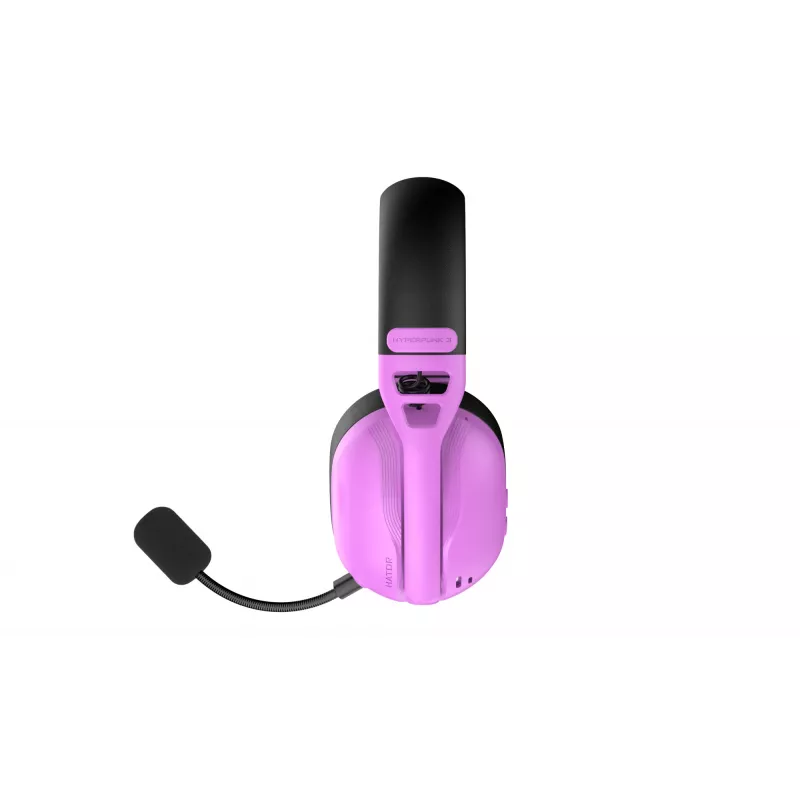 HATOR Hyperpunk 3 langattomat kuulokkeet johdolliset & langattomat pääpanta pelikäyttöön USB Type-C / USB Type-A Bluetooth violetti
