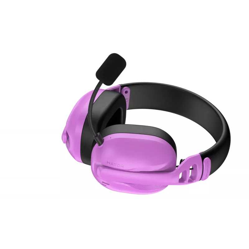HATOR Hyperpunk 3 langattomat kuulokkeet johdolliset & langattomat pääpanta pelikäyttöön USB Type-C / USB Type-A Bluetooth violetti
