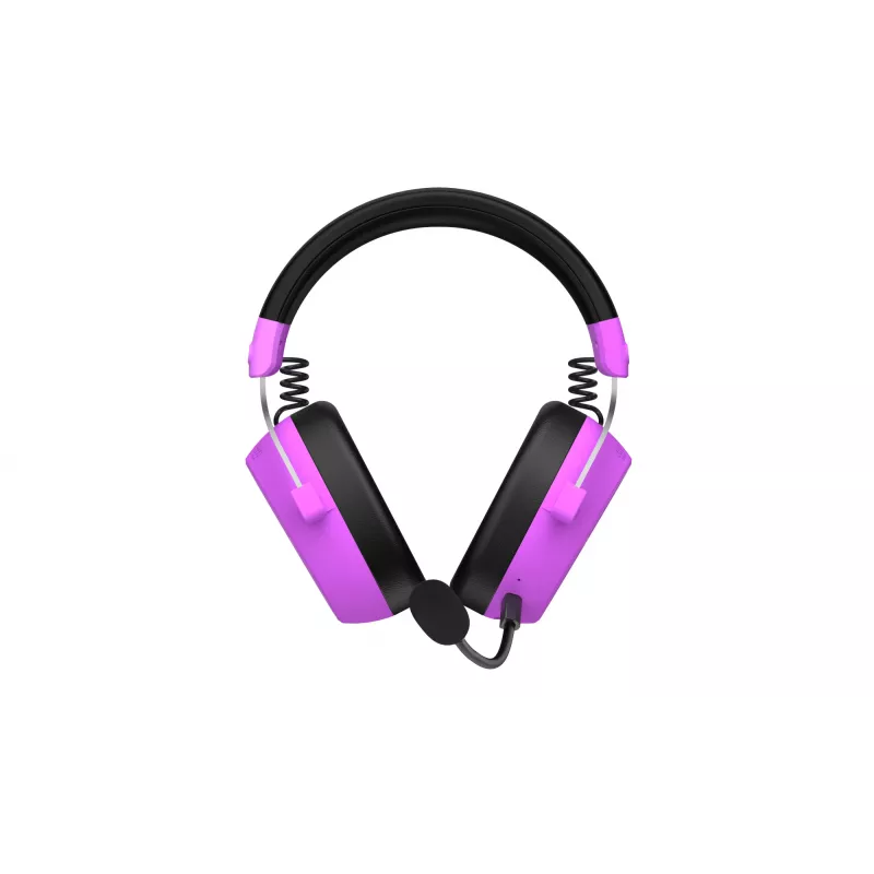 HATOR Hypergang 3 langattomat kuulokkeet pääpanta pelikäyttöön USB Type-C / USB Type-A Bluetooth violetti