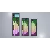 HATOR Skyfall Pro Wireless 80 näppäimistö pelikäyttöön USB + RF Wireless + Bluetooth QWERTY US English musta, harmaa