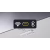 HATOR Skyfall Wireless 65 pelinäppäimistö USB + RF langaton + Bluetooth QWERTY US English musta, valkoinen