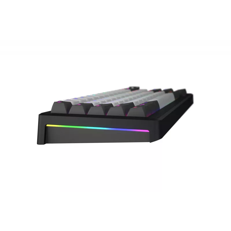 HATOR Skyfall Pro Wireless 65 pelinäppäimistö USB + RF langaton + Bluetooth QWERTY US English musta, harmaa