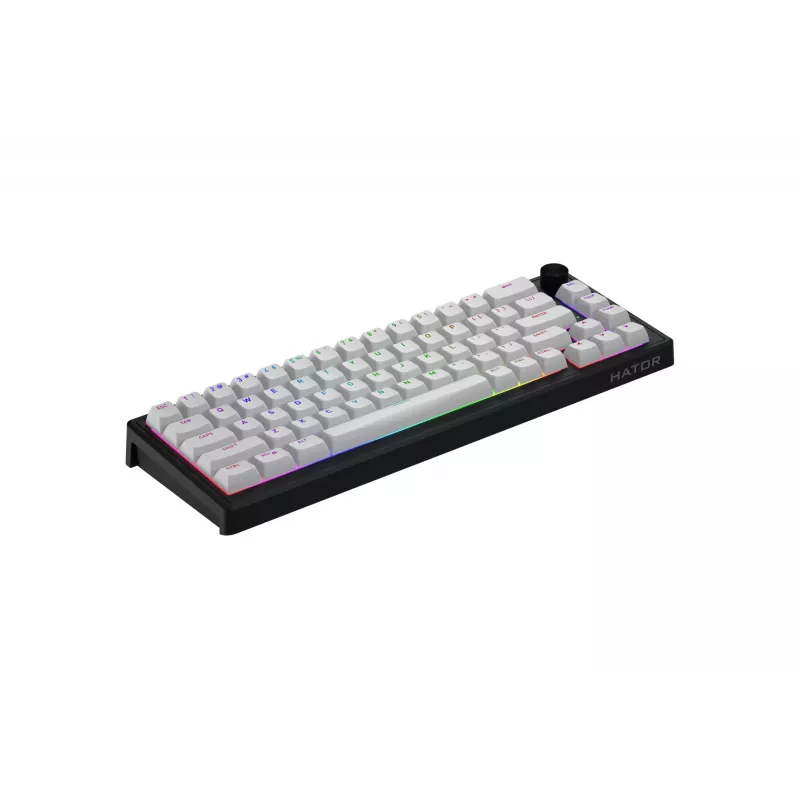 HATOR Skyfall 65 MAG ULTRA 8K pelinäppäimistö USB QWERTY US-English musta, valkoinen