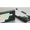 HATOR Skyfall 65 MAG ULTIMA 8K langaton pelinäppäimistö USB + RF langaton + Bluetooth QWERTY US English musta, valkoinen