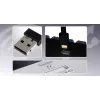 HATOR Skyfall 65 MAG ULTIMA 8K langaton pelinäppäimistö USB + RF langaton + Bluetooth QWERTY US English musta, valkoinen