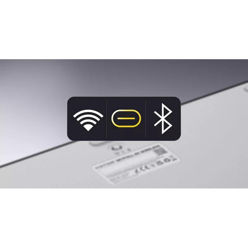 HATOR Skyfall Wireless 100 pelinäppäimistö USB + RF langaton + Bluetooth QWERTY US English musta, valkoinen