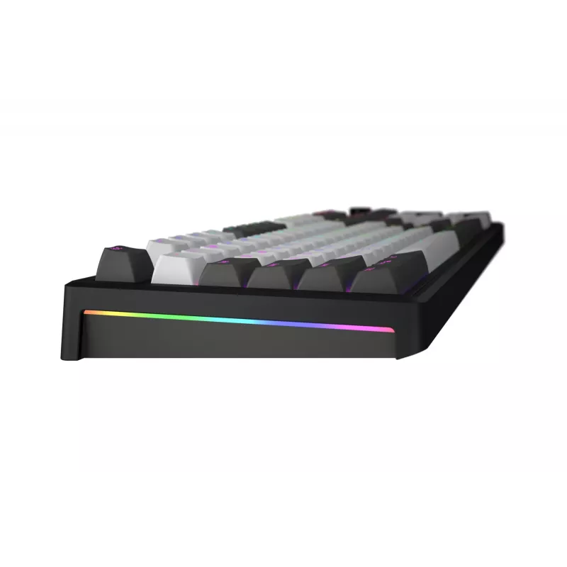 HATOR Skyfall Pro Wireless 100 pelinäppäimistö USB + RF langaton + Bluetooth QWERTY US English musta, harmaa