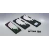 HATOR Skyfall Pro Wireless 100 pelinäppäimistö USB + RF langaton + Bluetooth QWERTY US English musta, harmaa