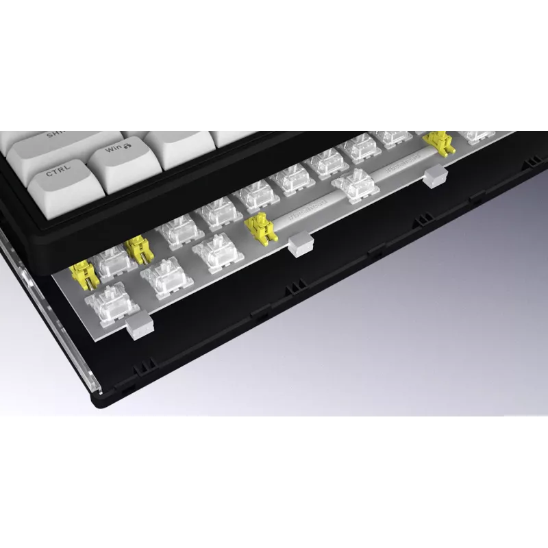HATOR Skyfall 80 MAG ULTRA 8K pelinäppäimistö USB QWERTY US-English musta, valkoinen