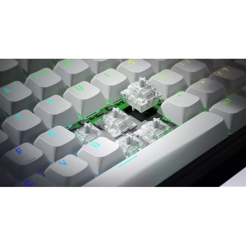 HATOR Skyfall 80 MAG ULTRA 8K pelinäppäimistö USB QWERTY US-English musta, valkoinen