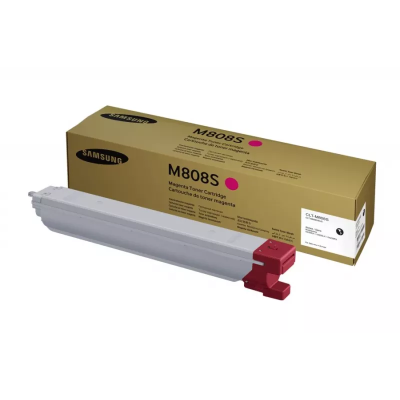 Värikasetti Samsung CLT‑M808S magenta, laser, kesto 20 000 sivua, 1 kpl