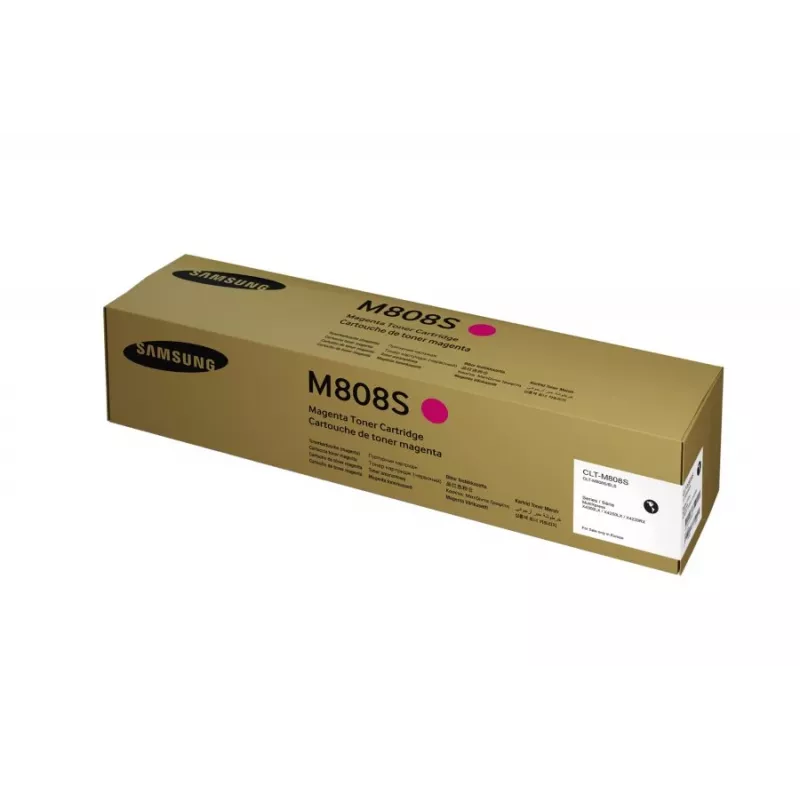 Värikasetti Samsung CLT‑M808S magenta, laser, kesto 20 000 sivua, 1 kpl
