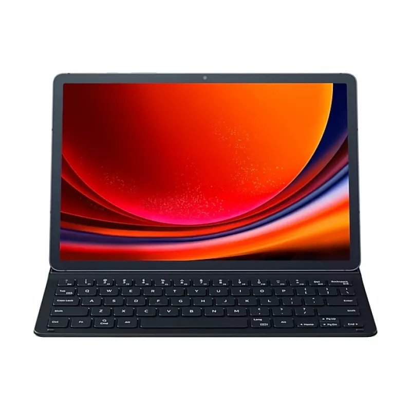 Samsung EF-DX710BBGGDE mobiililaitteen näppäimistö QWERTZ saksa Pogo Pin musta