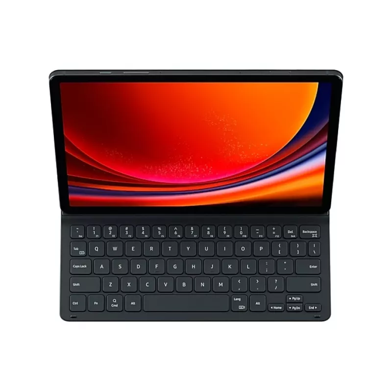 Samsung EF-DX710BBGGDE mobiililaitteen näppäimistö QWERTZ saksa Pogo Pin musta