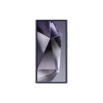 Silikonikotelo Samsung Galaxy S24 Ultra violetti monokromaattinen