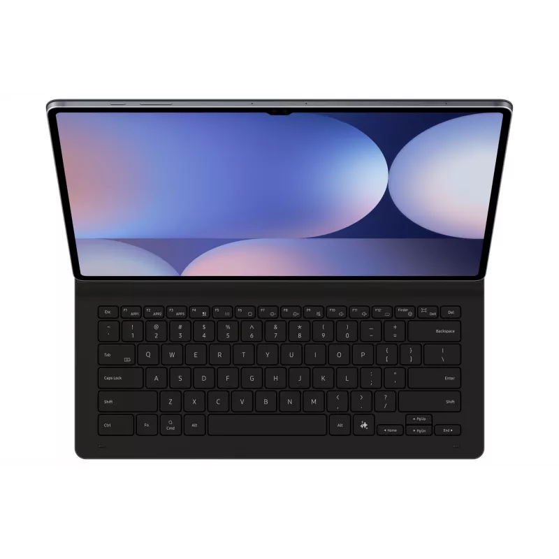 Näppäimistö Samsung EF-DX920 QWERTY englanti Pogo Pin musta