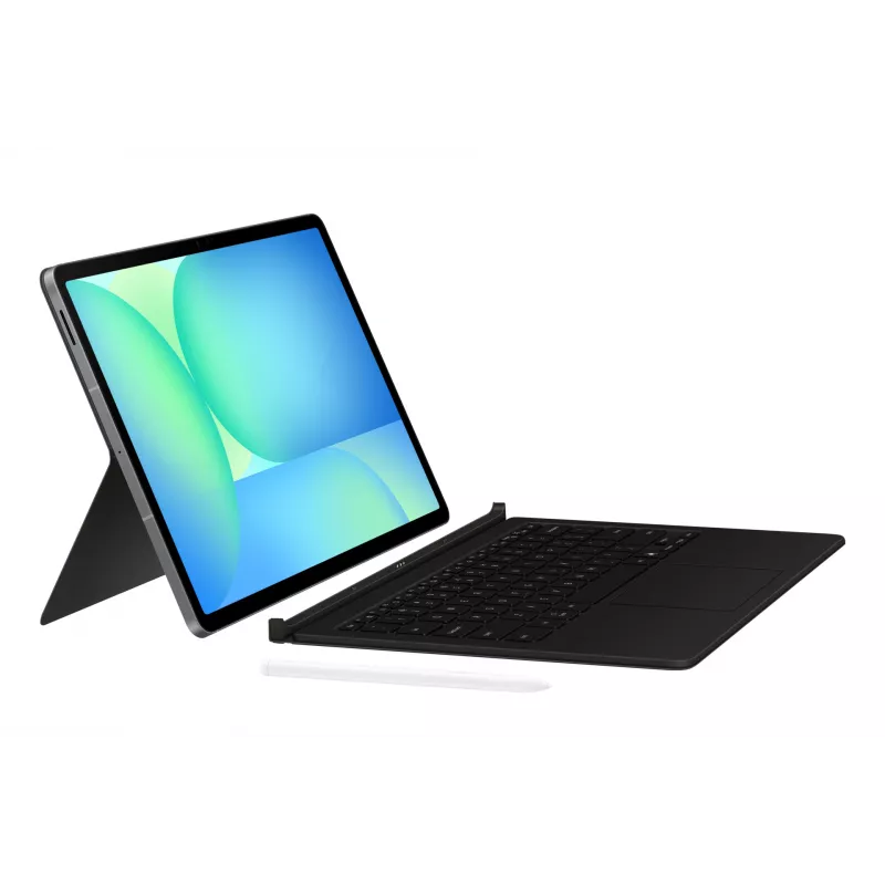 Samsung EF-DX625 QWERTY Pogo Pin musta