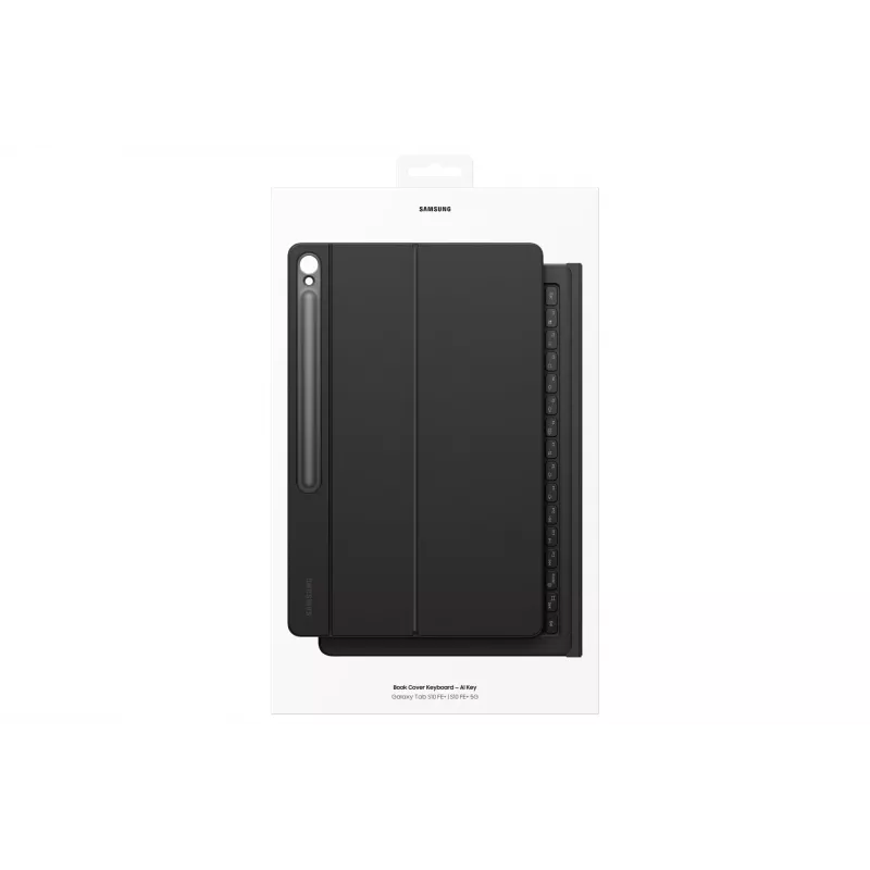 Samsung EF-DX625 QWERTY Pogo Pin musta