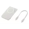 Samsung EB-U2500XJEGWW varavirtalähde 5000 mAh langaton lataus harmaa